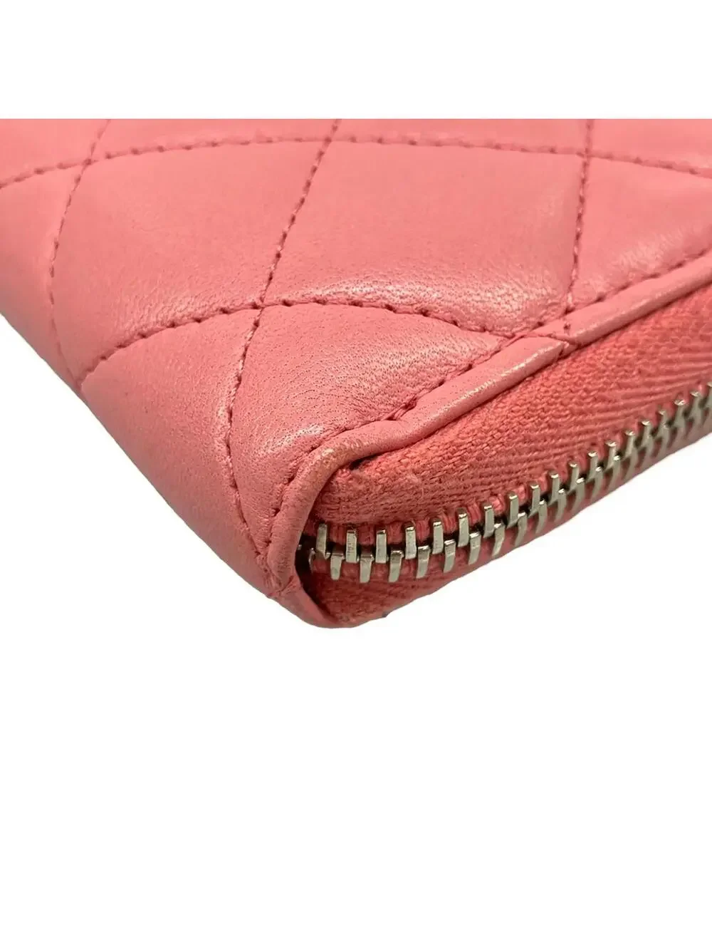 Chanel Matelasse Pink Lambskin Long #300022C69B